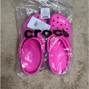 Electric Pink CROCS